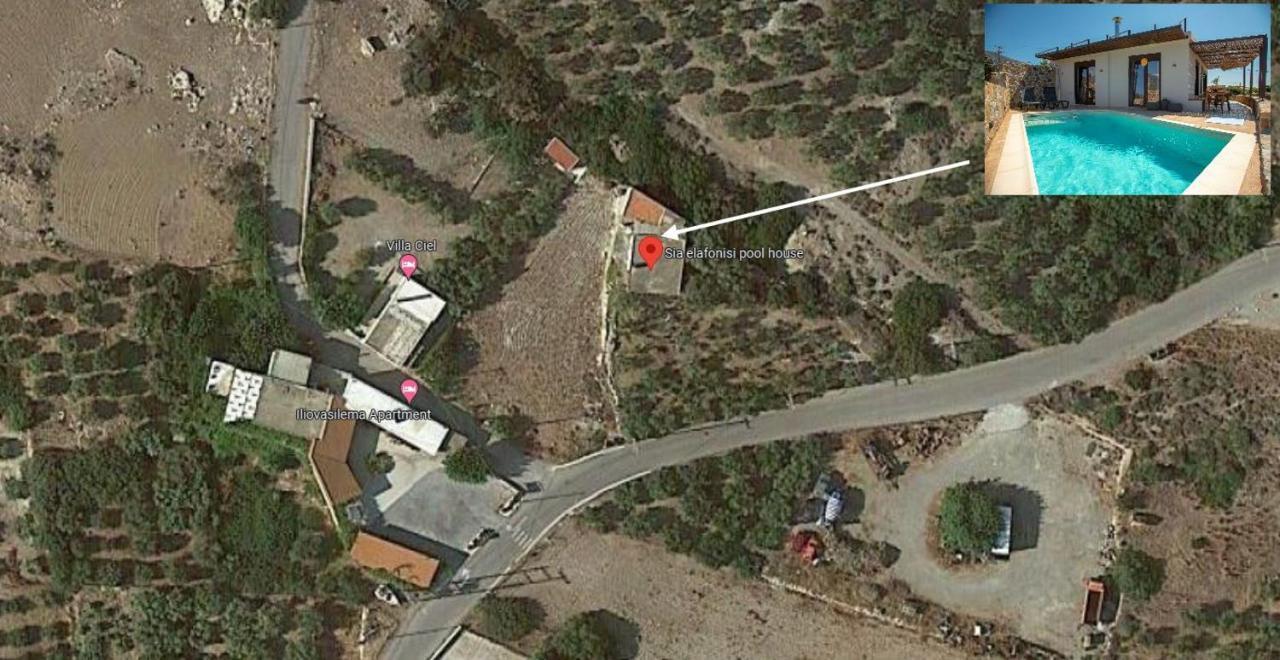 Sia Elafonisi Pool House Villa Kültér fotó